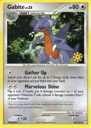 Gabite - 48/123 48 - Countdown Calendar Promos