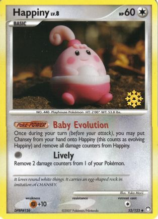 Happiny (52/123) - Countdown Calendar Promos  - Promo