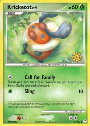 Kricketot (86/123) - Countdown Calendar Promos  - Promo