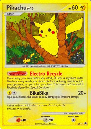 Pikachu - DP16 DP16 - Countdown Calendar Promos Holofoil