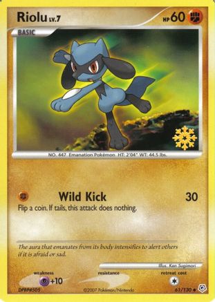 Riolu - 61/130  - Countdown Calendar Promos Normal