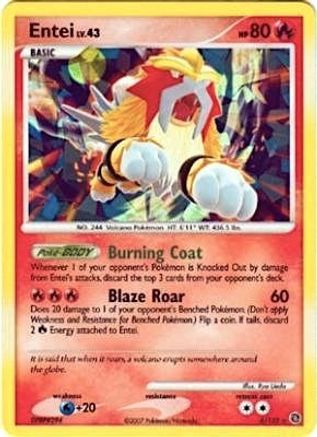 Entei - 4/132 (Cracked Ice Holo) 4 - Miscellaneous Cards & Products