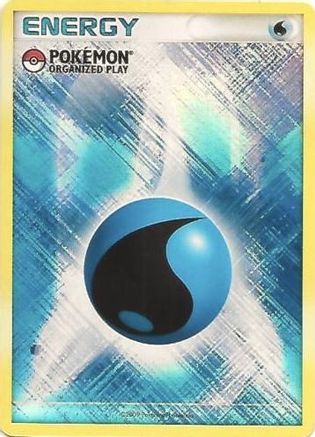 Water Energy (2009 Unnumbered POP Promo) - League & Championship Cards Holofoil