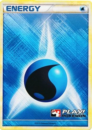 Water Energy (2010 Play! Pokemon) - League & Championship Cards Holofoil