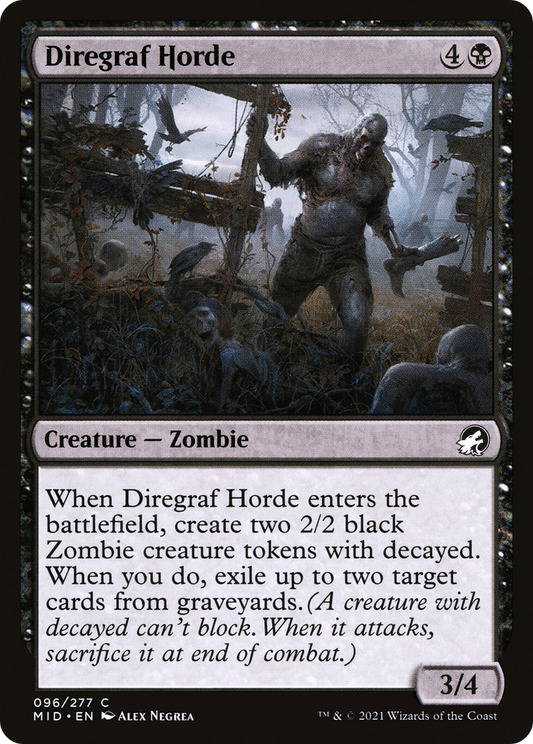 Diregraf Horde (MID-096) - Innistrad: Midnight Hunt