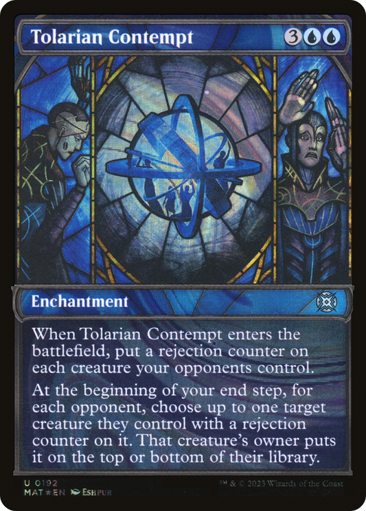 Tolarian Contempt (MAT-192) - March of the Machine: The Aftermath: (Showcase) Foil