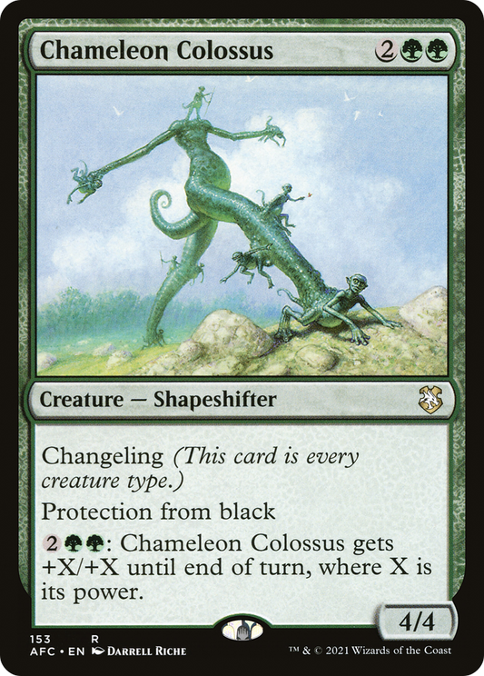 Chameleon Colossus (AFC-153) - Forgotten Realms Commander