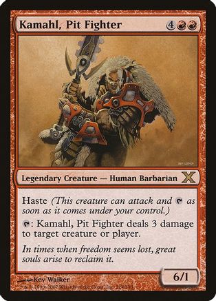 Kamahl, Pit Fighter (10E-214) - 10th Edition