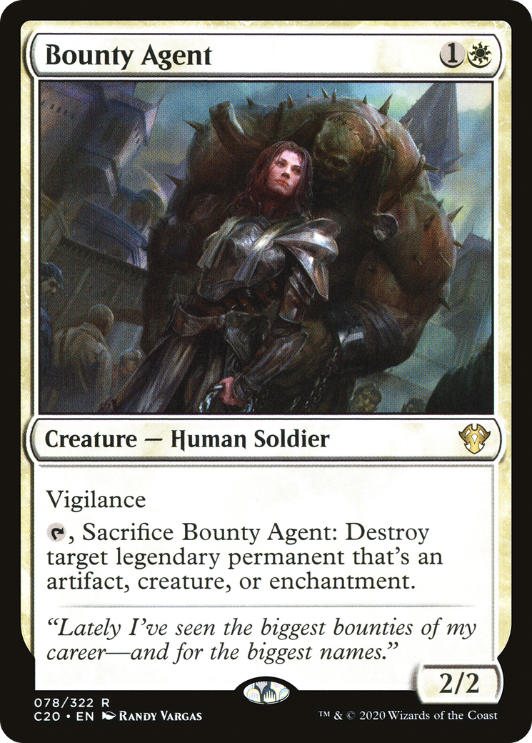 Bounty Agent (C20-078) - Commander 2020