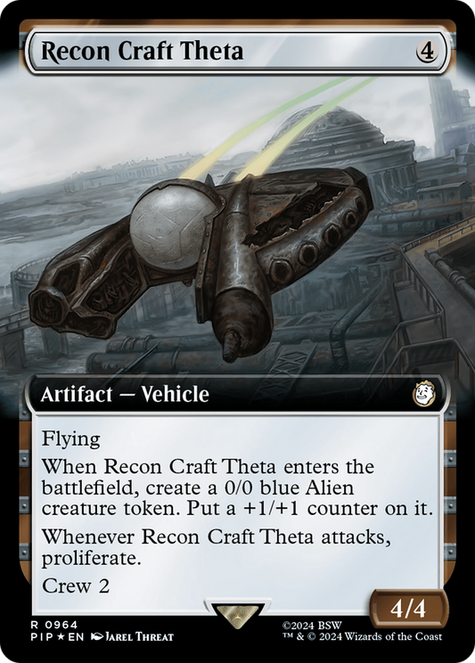 Recon Craft Theta (PIP-964) - Fallout: (Extended Art) Foil