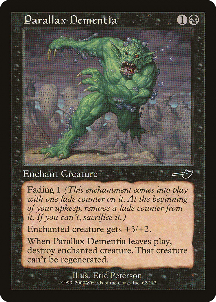 Parallax Dementia (NEM-062) - Nemesis Foil