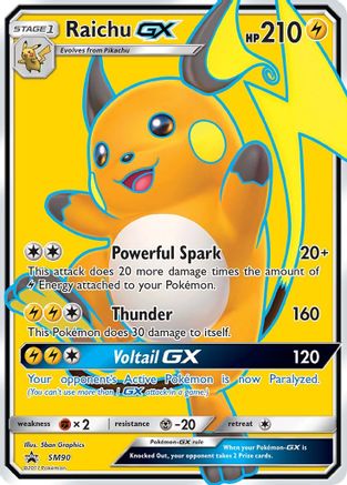 Raichu GX (SM90/248) - SM Promos Holofoil - Promo