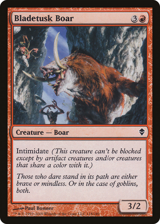 Bladetusk Boar (ZEN-118) - Zendikar