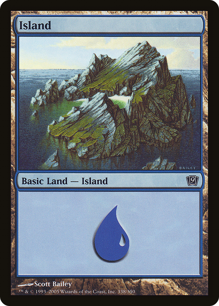 Island (9ED-338★) - Ninth Edition Foil