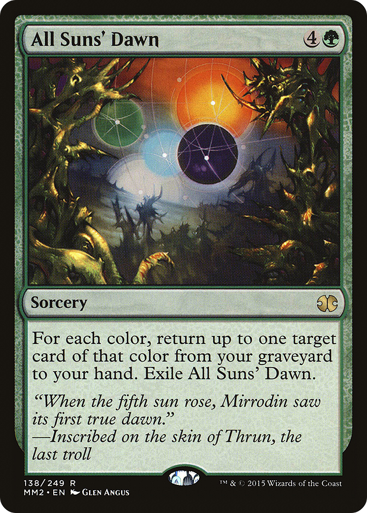 All Suns' Dawn (MM2-138) - Modern Masters 2015 Foil