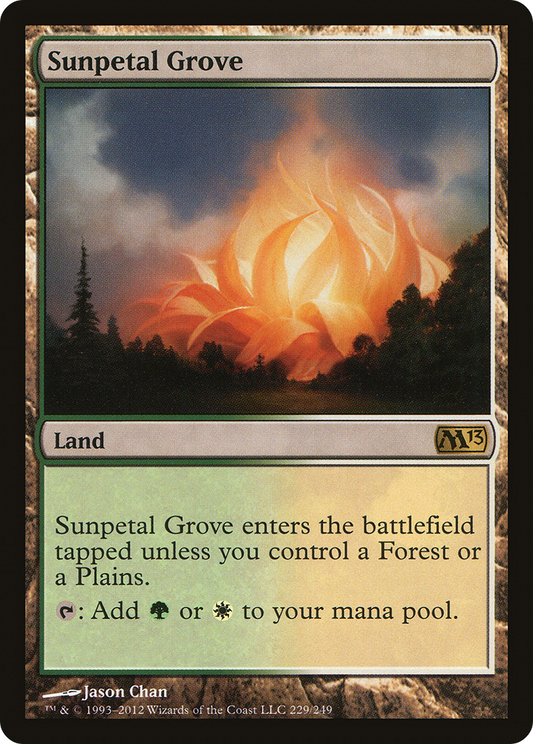 Sunpetal Grove (M13-229) - Magic 2013