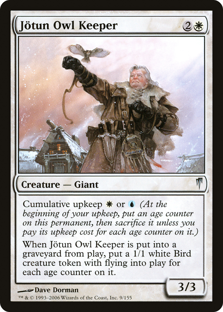 Jötun Owl Keeper (CSP-009) - Coldsnap