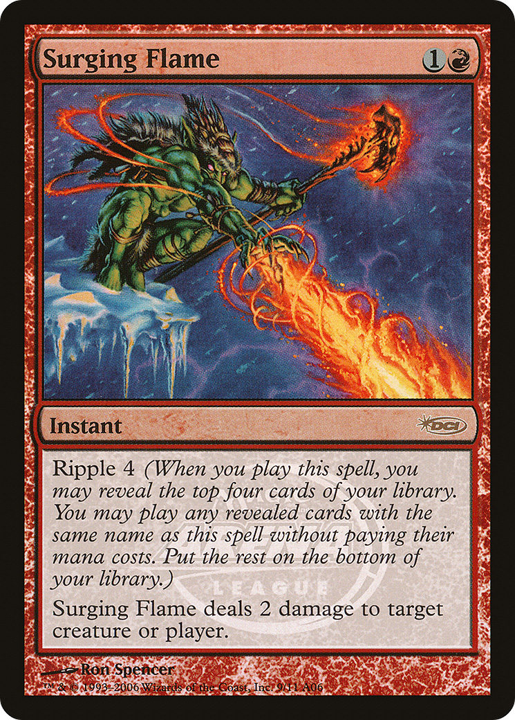 Surging Flame (PAL06-009) - Arena League 2006 Foil