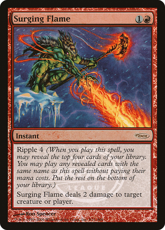 Surging Flame (PAL06-009) - Arena League 2006 Foil