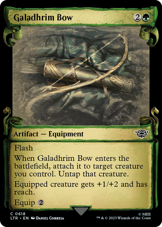 Galadhrim Bow (LTR-618) - The Lord of the Rings: Tales of Middle-earth: (Showcase)