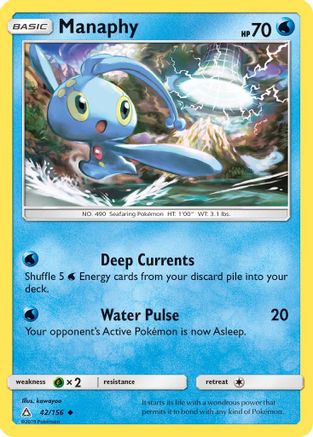 Manaphy - 042/156 - SM  Ultra Prism Normal