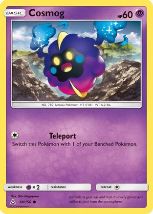 Cosmog (60/156) - SM  Ultra Prism Reverse Holofoil - Common
