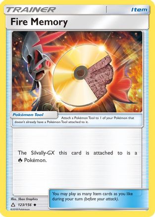 Fire Memory (123/156) - SM  Ultra Prism  - Uncommon