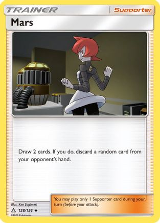 Mars (128/156) - SM  Ultra Prism Reverse Holofoil - Uncommon