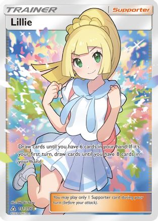Lillie (Full Art) (151/156) - SM  Ultra Prism Holofoil - Ultra Rare