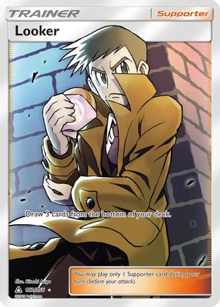 Looker (Full Art) (152/156) - SM  Ultra Prism Holofoil - Ultra Rare