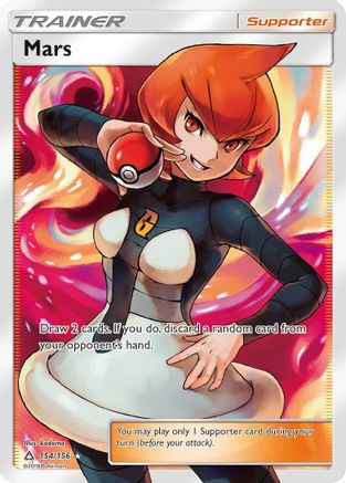 Mars (Full Art) (154/156) - SM  Ultra Prism Holofoil - Ultra Rare