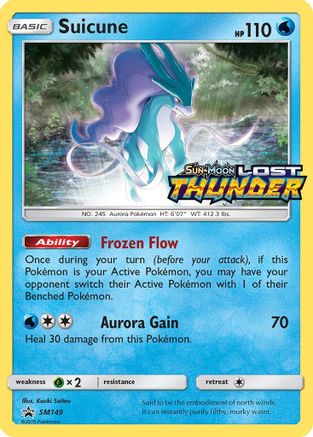 Suicune (Prerelease) (SM149/248) - SM Promos Holofoil - Promo