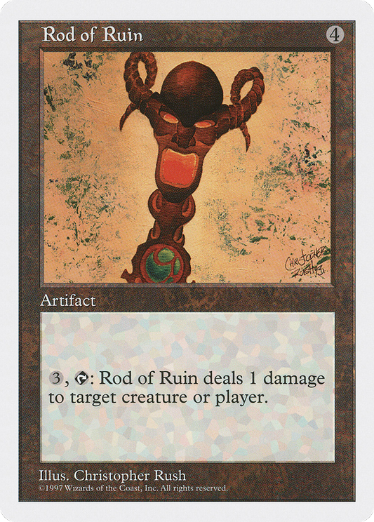 Rod of Ruin (5ED-396) - Fifth Edition