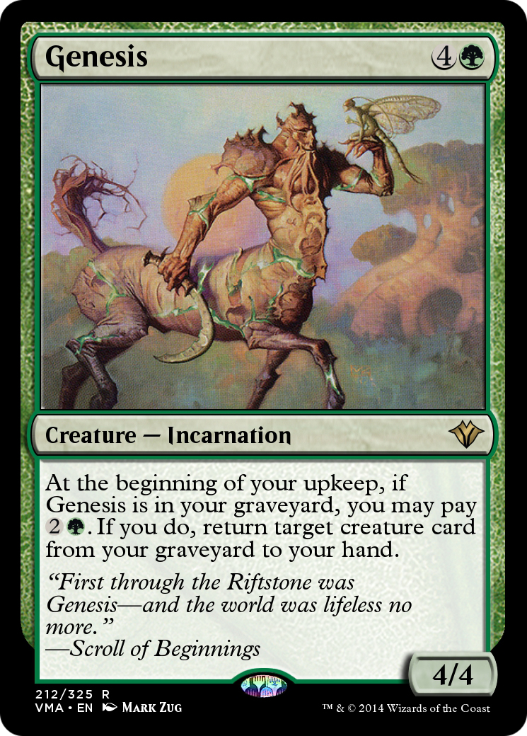 Genesis (VMA-212) - Vintage Masters Foil