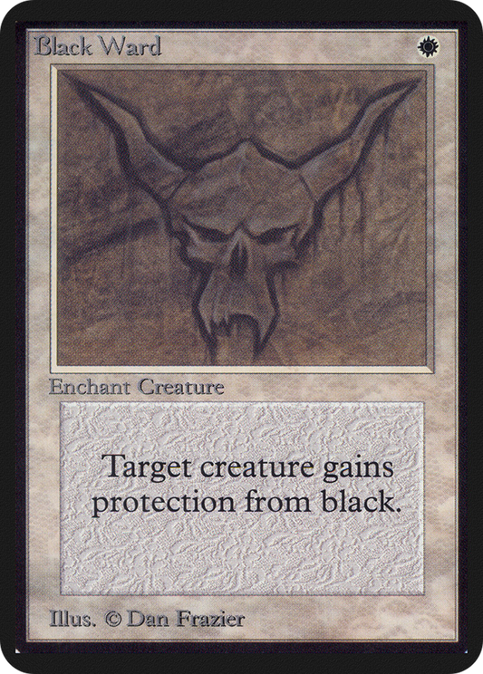 Black Ward (LEA-) - Limited Edition Alpha