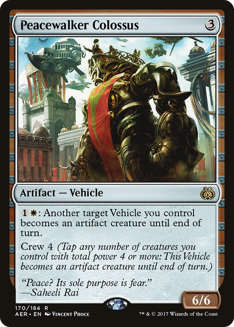 Peacewalker Colossus (AER-170) - Aether Revolt Foil