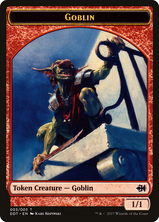 Goblin (TDDT-003) - Duel Decks: Merfolk vs. Goblins Tokens