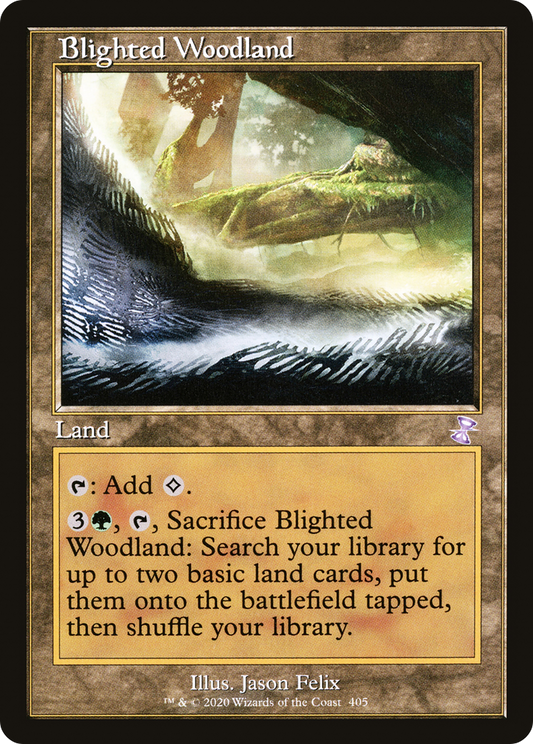 Blighted Woodland (TSR-405) - Time Spiral Remastered Foil