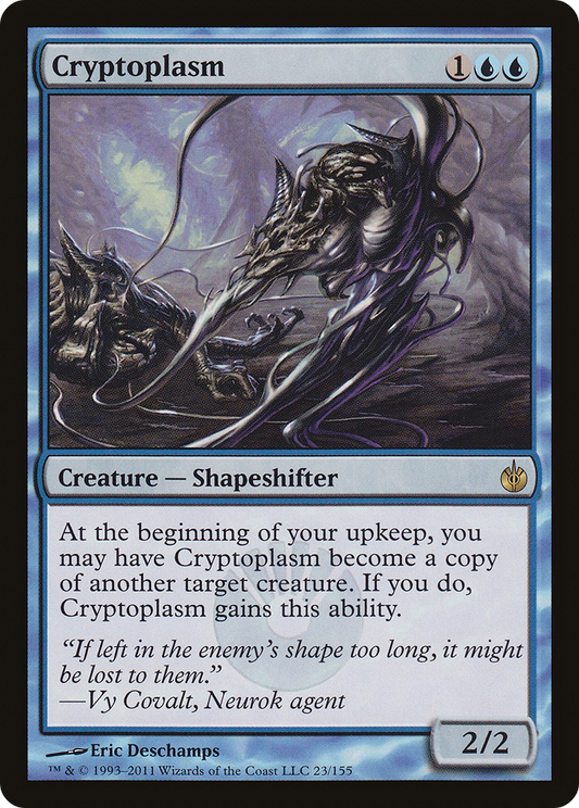 Cryptoplasm (MBS-023) - Mirrodin Besieged Foil