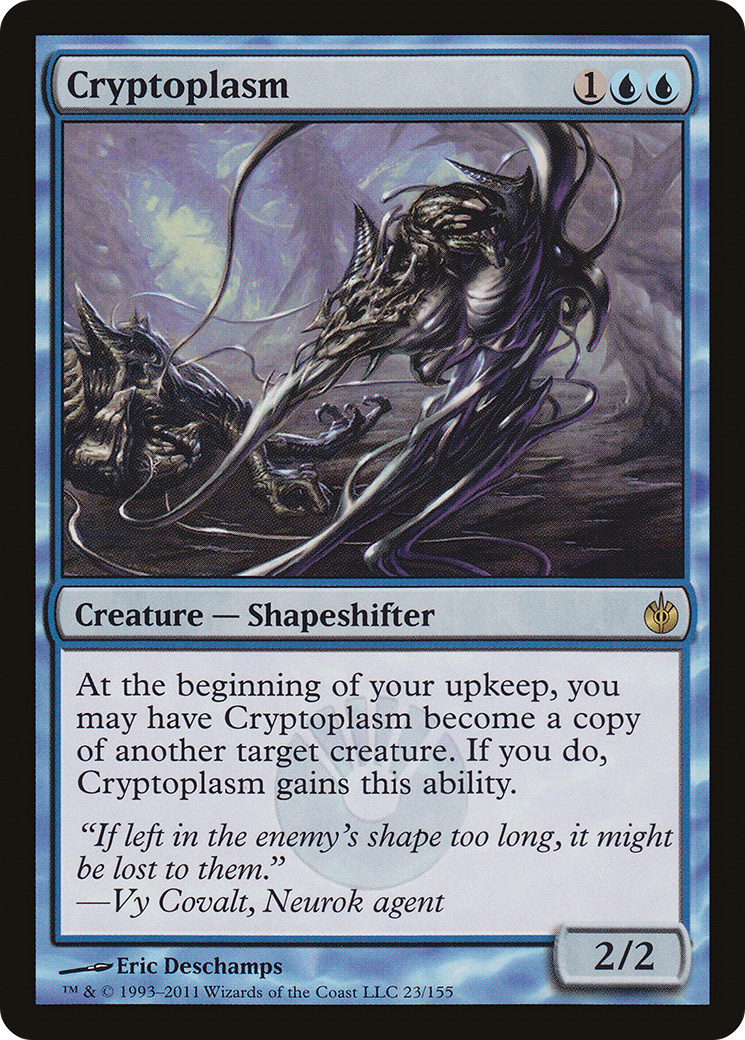 Cryptoplasm (MBS-023) - Mirrodin Besieged