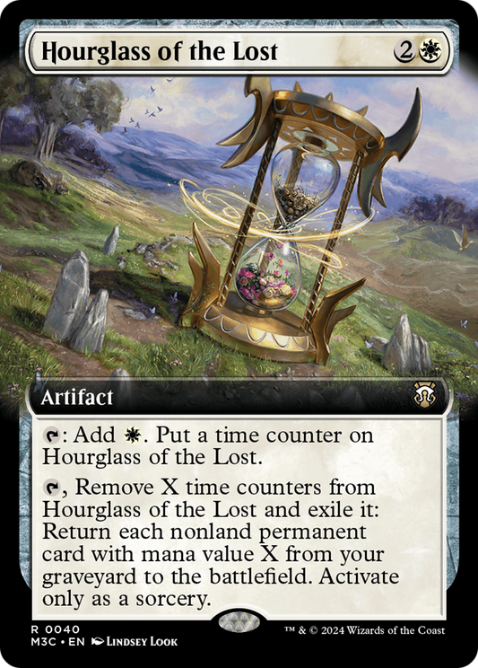 Hourglass of the Lost (M3C-040) - Modern Horizons 3 Commander: (Extended Art)