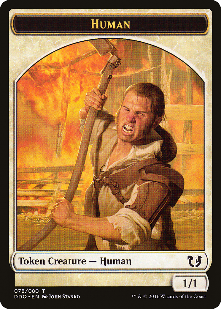 Human (DDQ-078) - Duel Decks: Blessed vs. Cursed