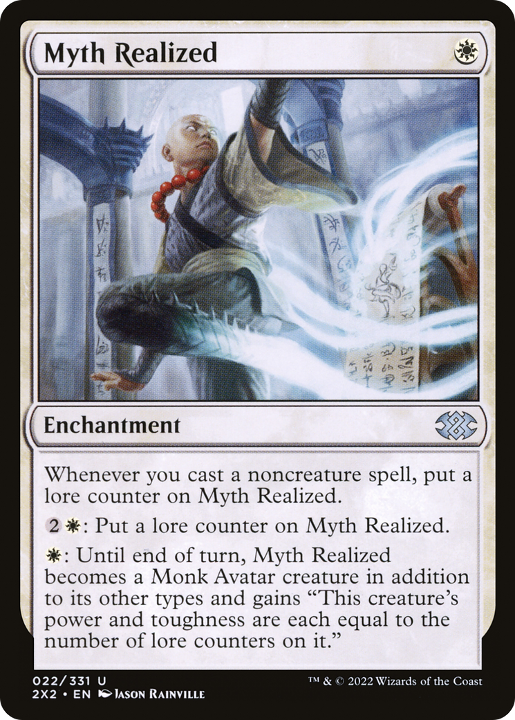 Myth Realized (2X2-022) - Double Masters 2022 Foil