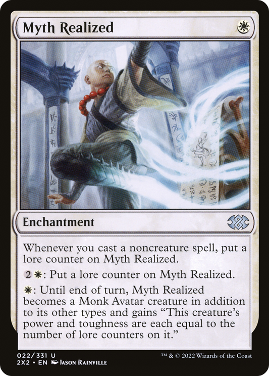 Myth Realized (2X2-022) - Double Masters 2022 Foil