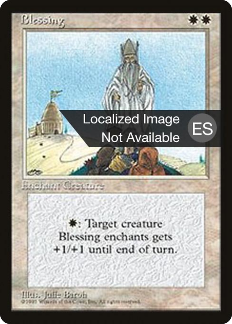 Blessing (4BB-009) - Fourth Edition Foreign Black Border