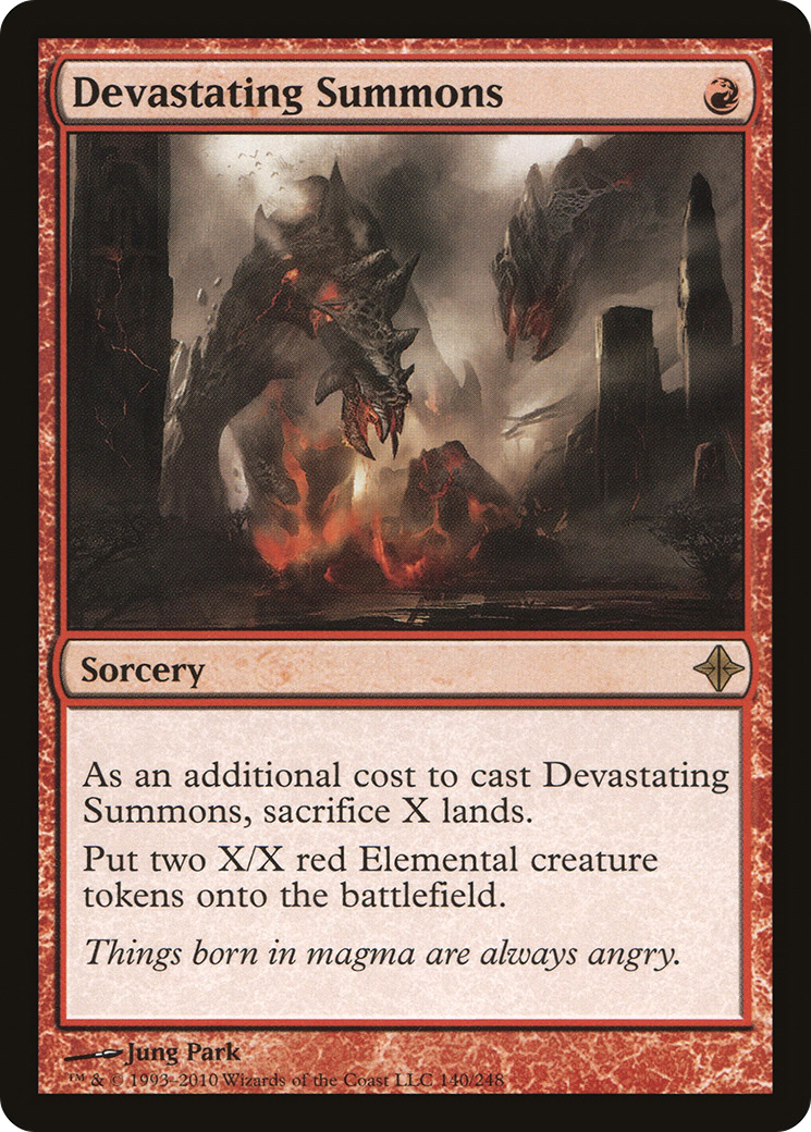 Devastating Summons  (ROE-140) - Rise of the Eldrazi
