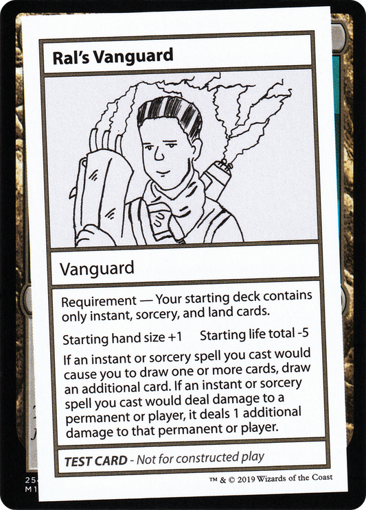 Ral's Vanguard (CMB2-001) - Mystery Booster Playtest Cards 2021