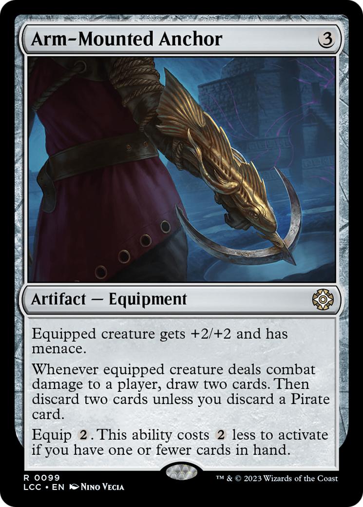 Arm-Mounted Anchor (LCC-099) - The Lost Caverns of Ixalan Commander