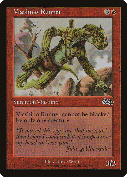 Viashino Runner (USG-224) - Urza's Saga