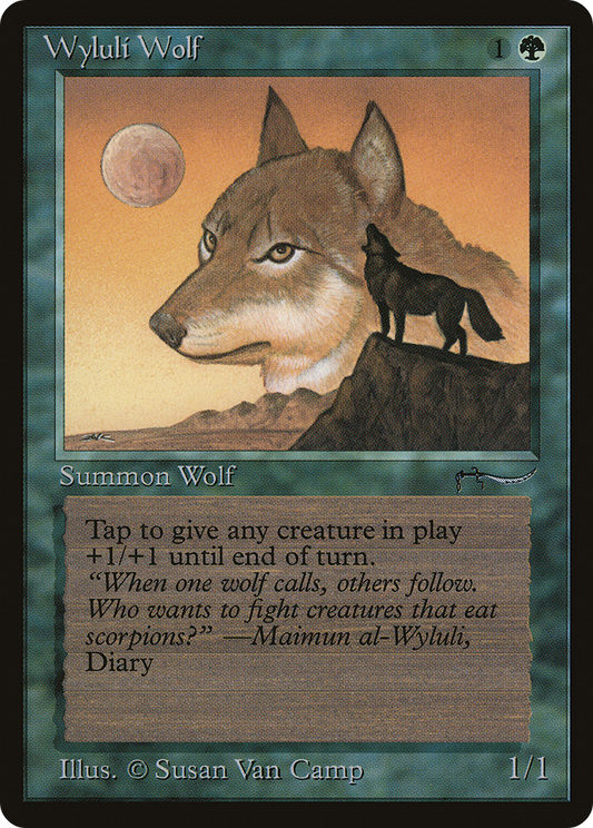 Wyluli Wolf (ARN-055) - Arabian Nights